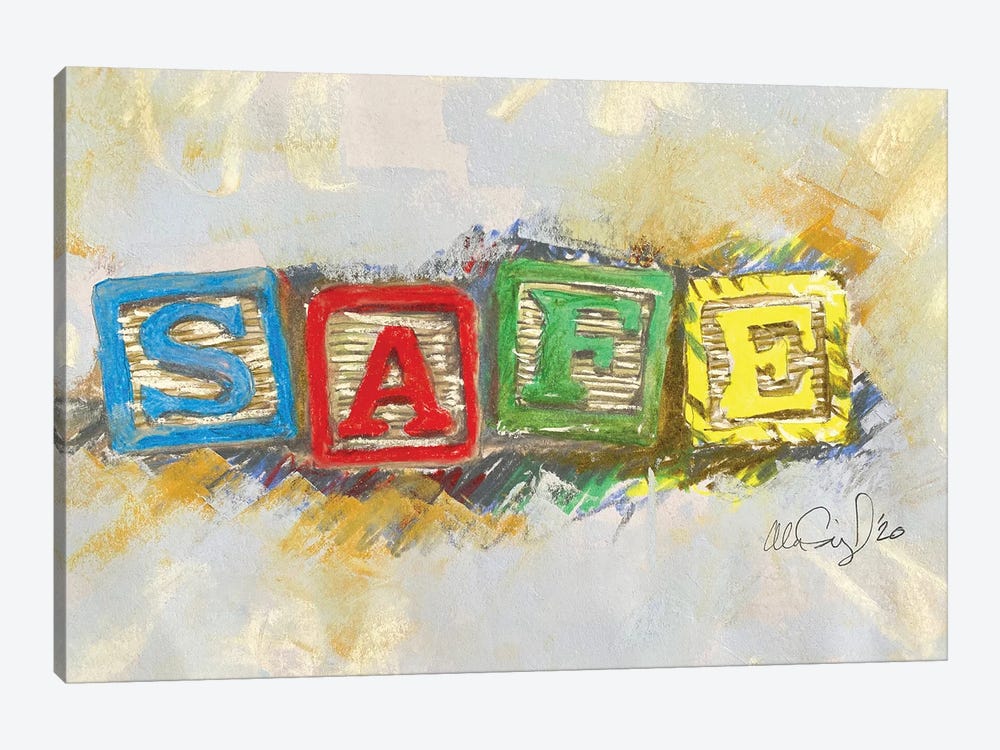Safe by Alan Segal 1-piece Canvas Wall Art