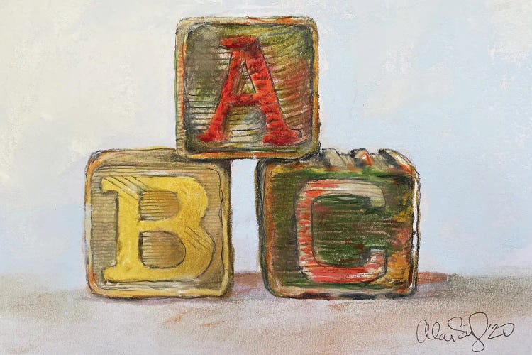 ABC by Alan Segal wall art