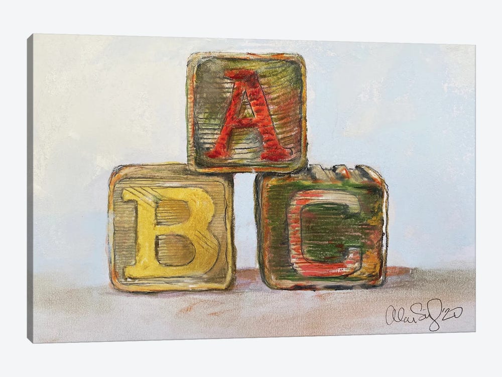 ABC by Alan Segal 1-piece Art Print