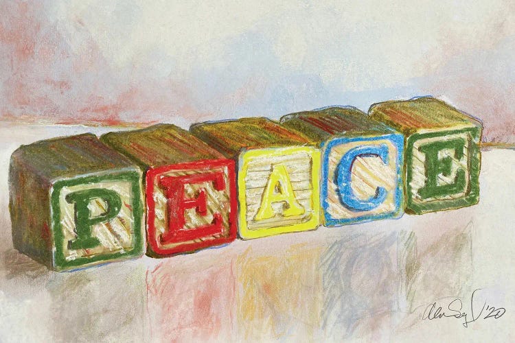 Peace by Alan Segal wall art