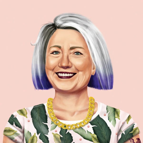 Amit Shimoni: Hillary Clinton by Amit Shimoni