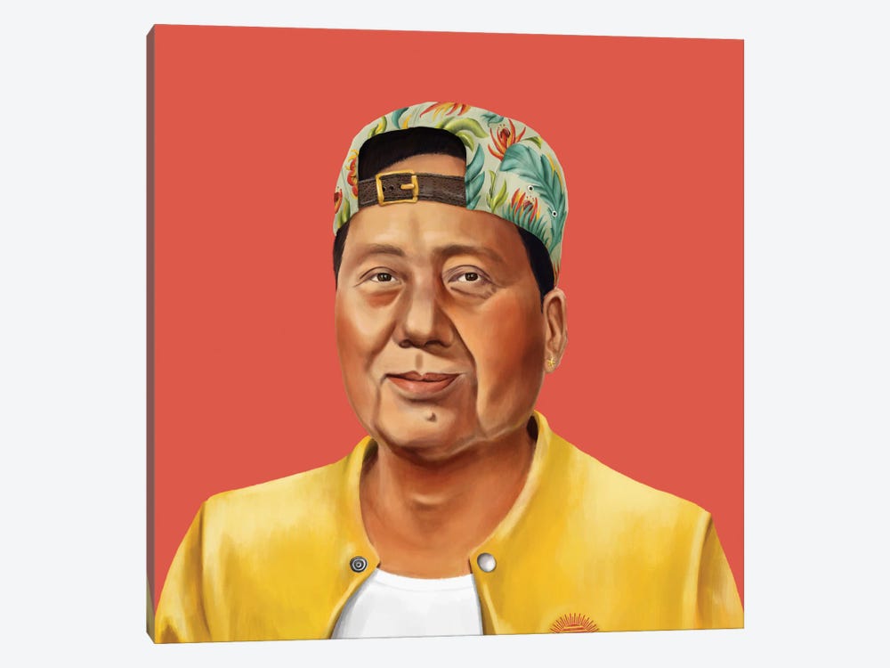Mao Zedong by Amit Shimoni 1-piece Canvas Print