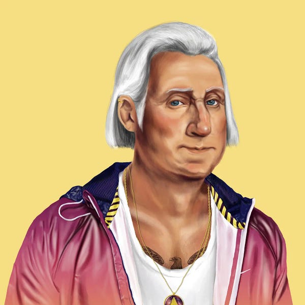 Pop Art: George Washington by Amit Shimoni