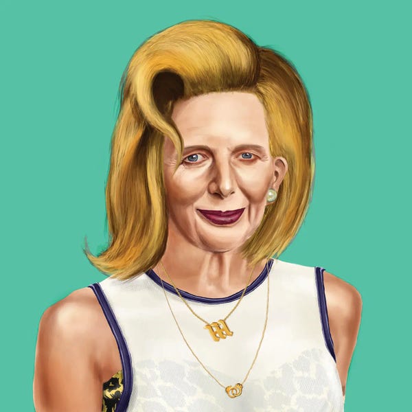 Amit Shimoni: Margaret Thatcher by Amit Shimoni