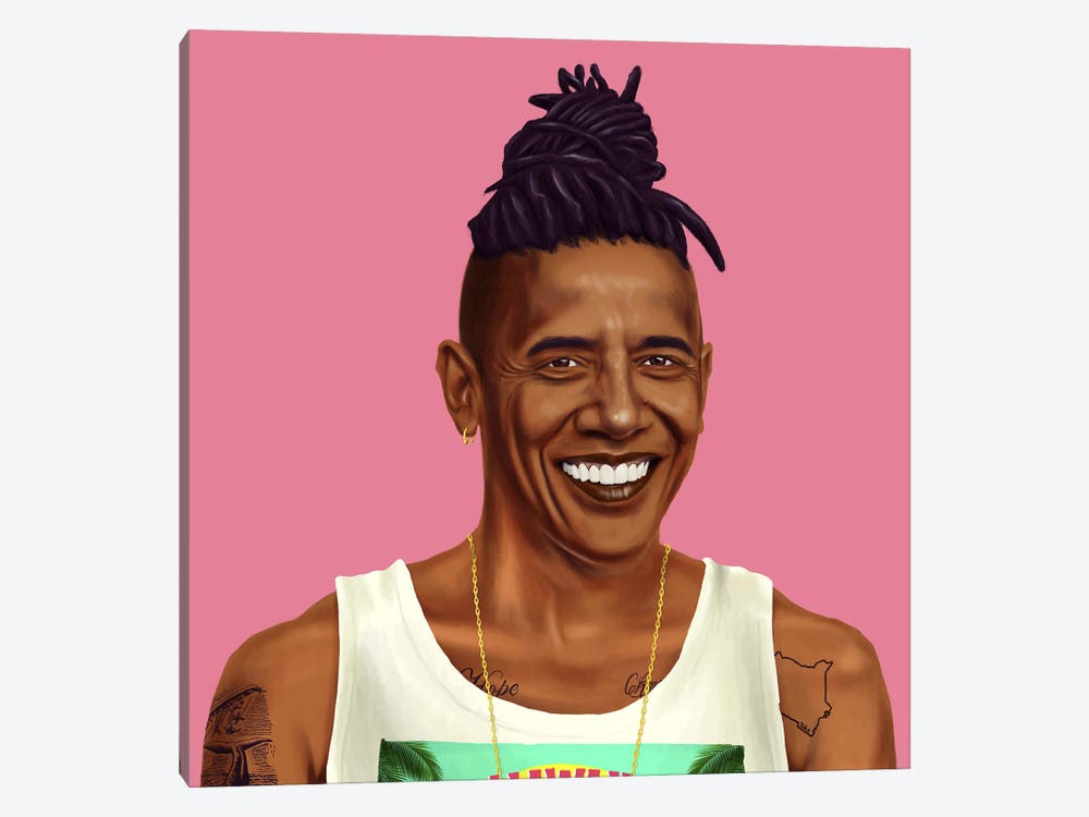 Barack Obama by Amit Shimoni 1-piece Canvas Art Print