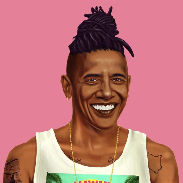 Pop Art: Barack Obama by Amit Shimoni
