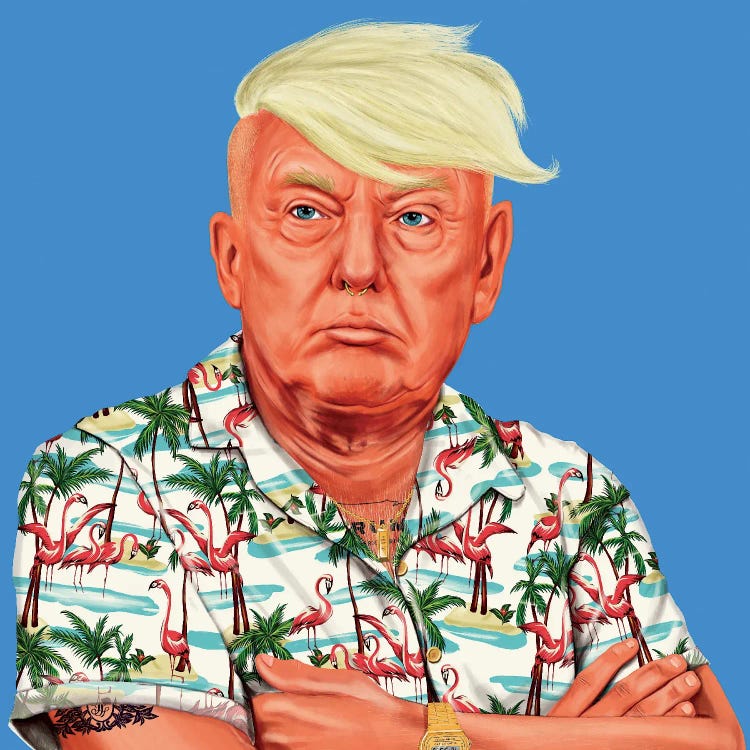 Donald Trump by Amit Shimoni wall art