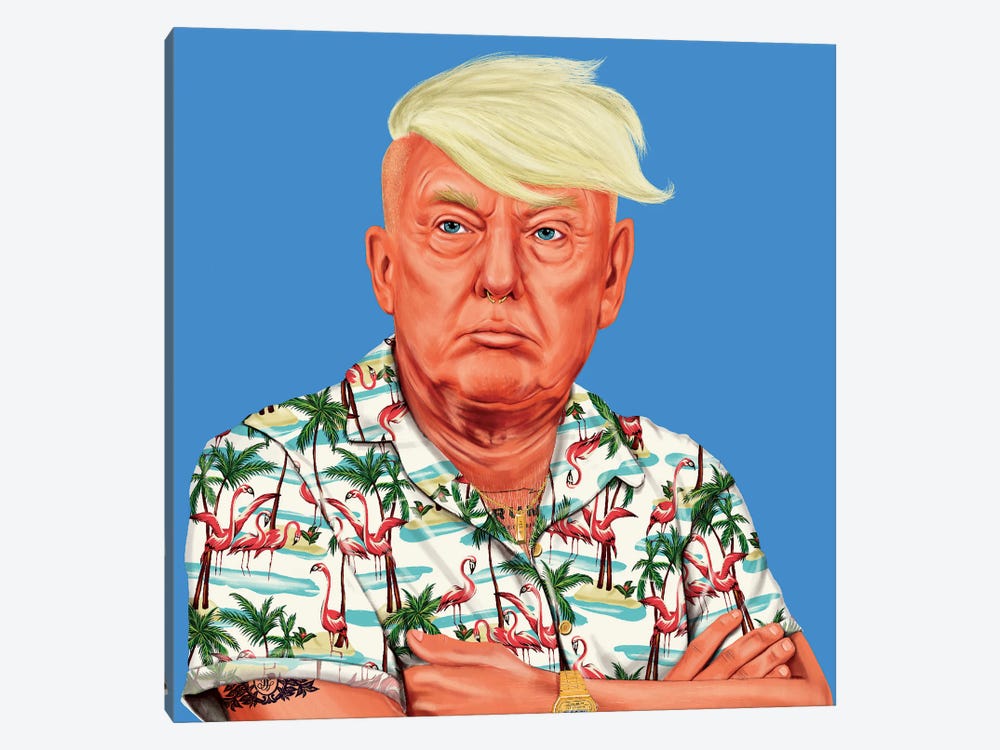 Donald Trump by Amit Shimoni 1-piece Canvas Art Print