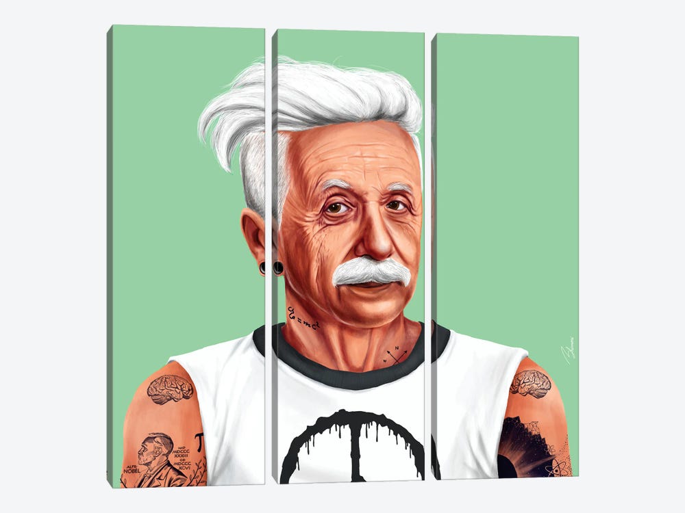 Einstein by Amit Shimoni 3-piece Art Print