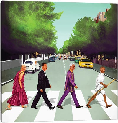 Come Together Canvas Art Print - People Art