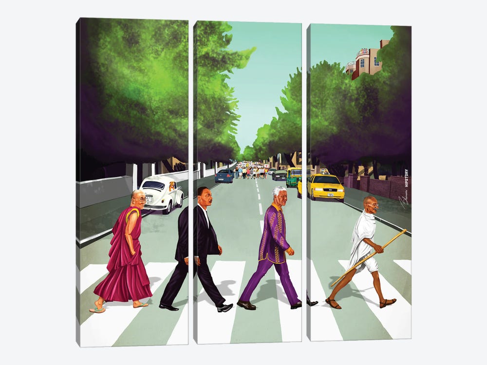 Come Together by Amit Shimoni 3-piece Canvas Wall Art
