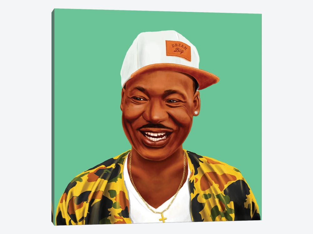 Martin Luther King by Amit Shimoni 1-piece Canvas Print