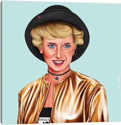 Lady D. Canvas Art Print - Princess Diana