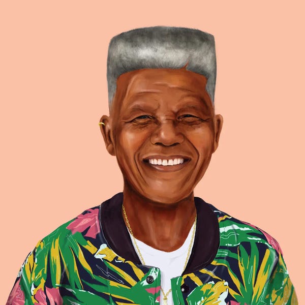 Amit Shimoni: Nelson Mandela by Amit Shimoni