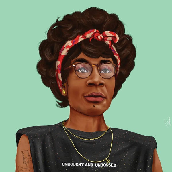 Amit Shimoni: Shirley Chisholm by Amit Shimoni