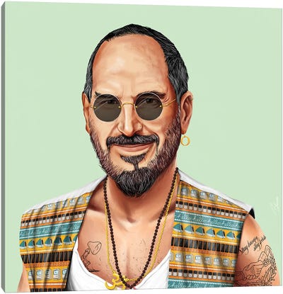 Steve Jobs Canvas Art Print - Art by Middle Eastern Artists