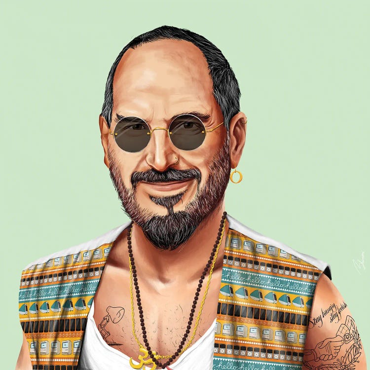 Steve Jobs by Amit Shimoni wall art