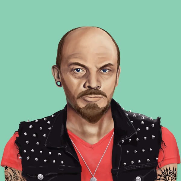 Satirical Humor: Vladimir Lenin by Amit Shimoni