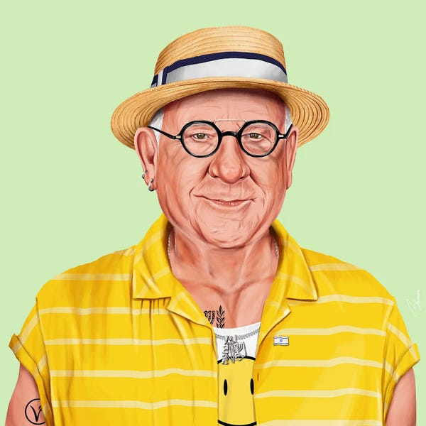 Political & Historical Figures: Reuven 'Ruvi' Rivlin by Amit Shimoni