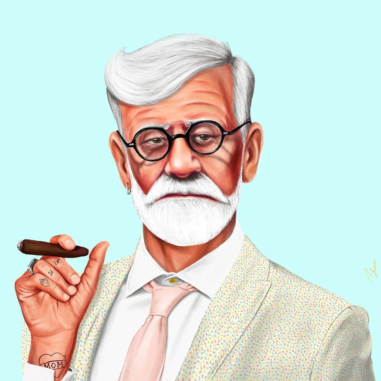 Sigmund Freud by Amit Shimoni wall art