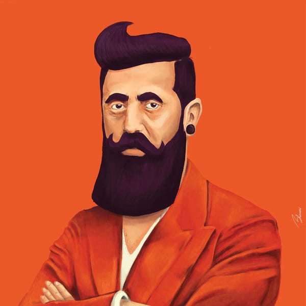 Middle Eastern Artists: Benjamin Zeev Herzl by Amit Shimoni