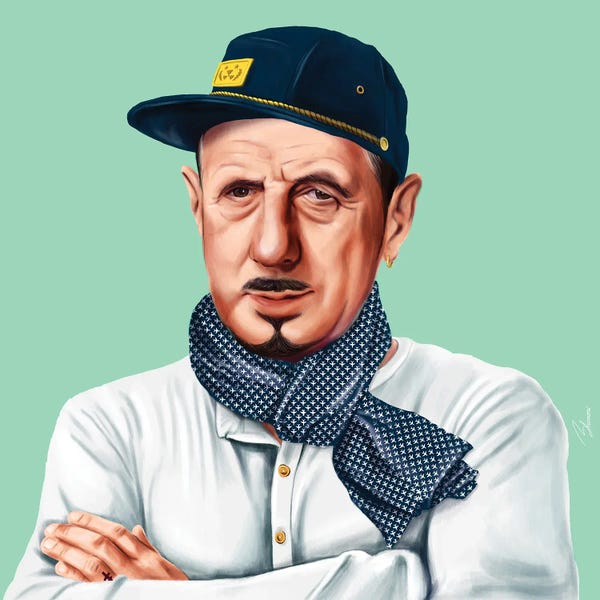 Political & Historical Figures: Charles De Gaulle by Amit Shimoni