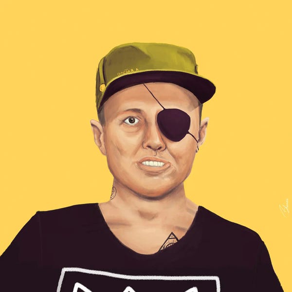 Middle Eastern Artists: Moshe Dayan by Amit Shimoni