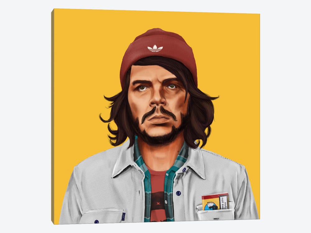 Che Guevara Illustration. Wood Print