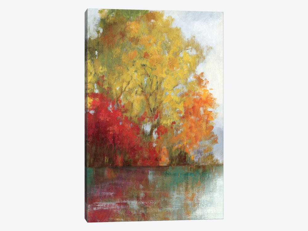 Forest Reflection II by Asia Jensen 1-piece Canvas Print
