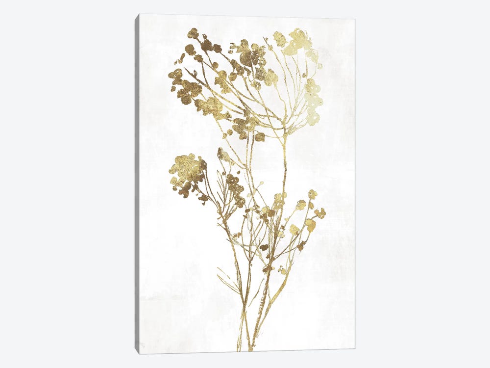 Gold Botanical II by Asia Jensen 1-piece Canvas Print