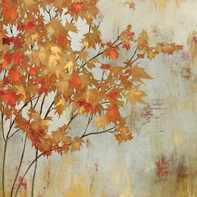 Golden Foliage by Asia Jensen canvas print