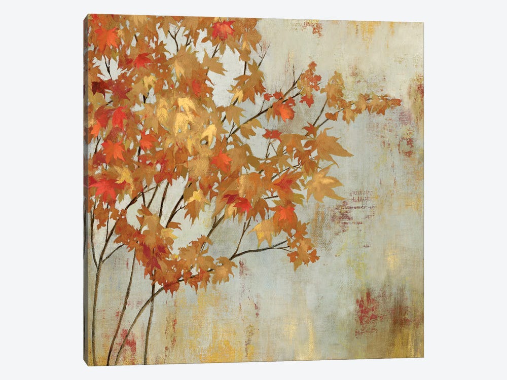 Golden Foliage by Asia Jensen 1-piece Art Print