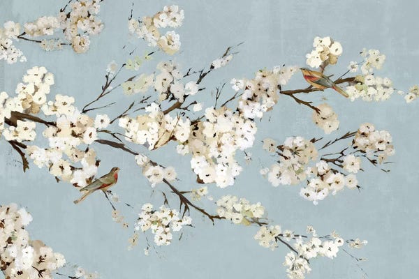 Spring: Kimono With Birds I by Asia Jensen