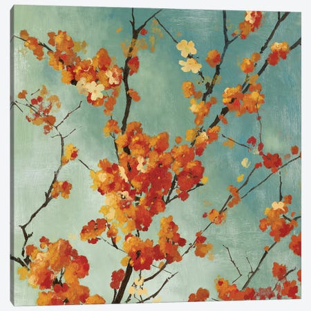 Orange Blossoms I Canvas Print #ASJ212} by Asia Jensen Art Print