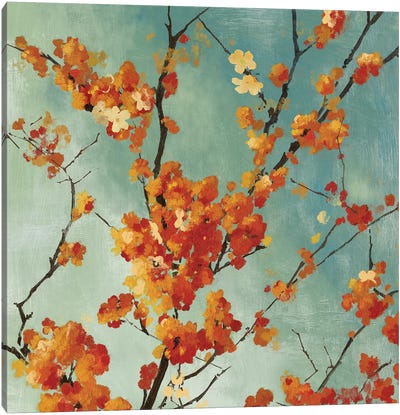 Orange Blossoms I Canvas Art Print - Asia Jensen