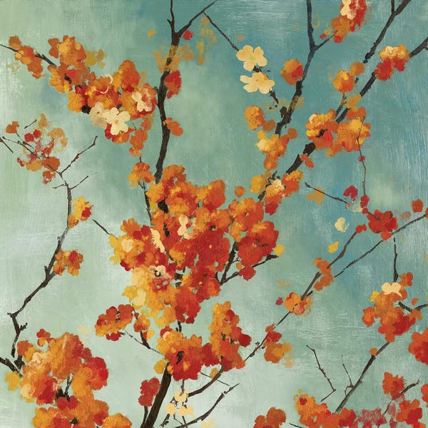 Asia Jensen: Orange Blossoms I by Asia Jensen