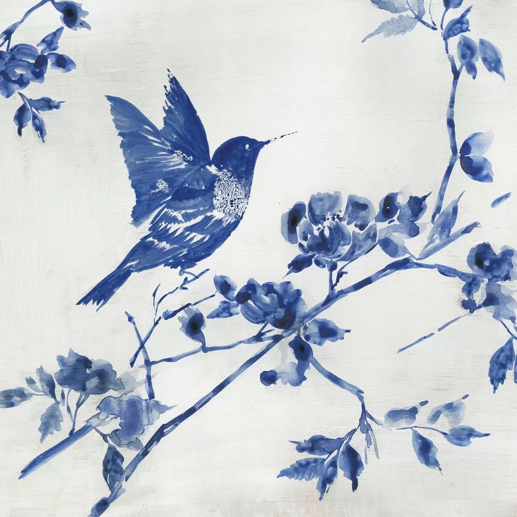 Porcelain Hummingbird by Asia Jensen wall art