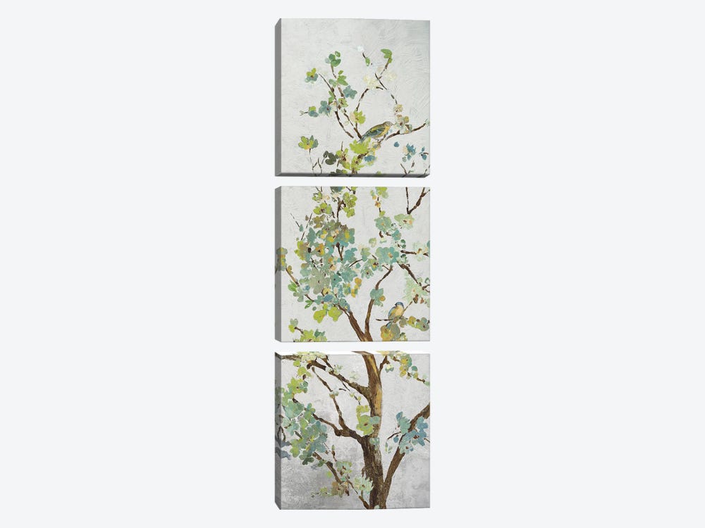 Sage Branch I by Asia Jensen 3-piece Canvas Art Print