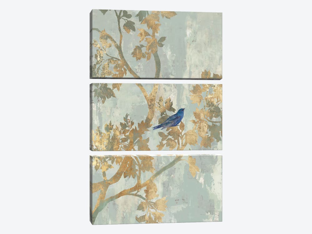 Blue Bird by Asia Jensen 3-piece Canvas Art Print