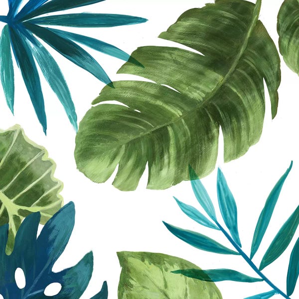 Pineapples: Tropical Leaves II by Asia Jensen