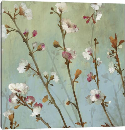 Wind Blossoms I Canvas Art Print