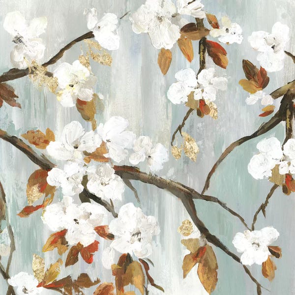 All Things Van Gogh: Golden Blooms II by Asia Jensen