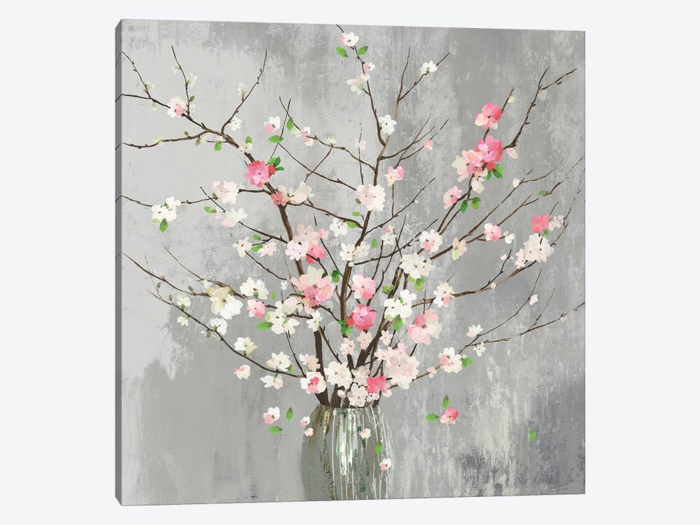 Delicate Pink Blooms  1-piece Art Print