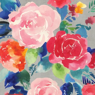 Bright Floral  by Asia Jensen canvas print