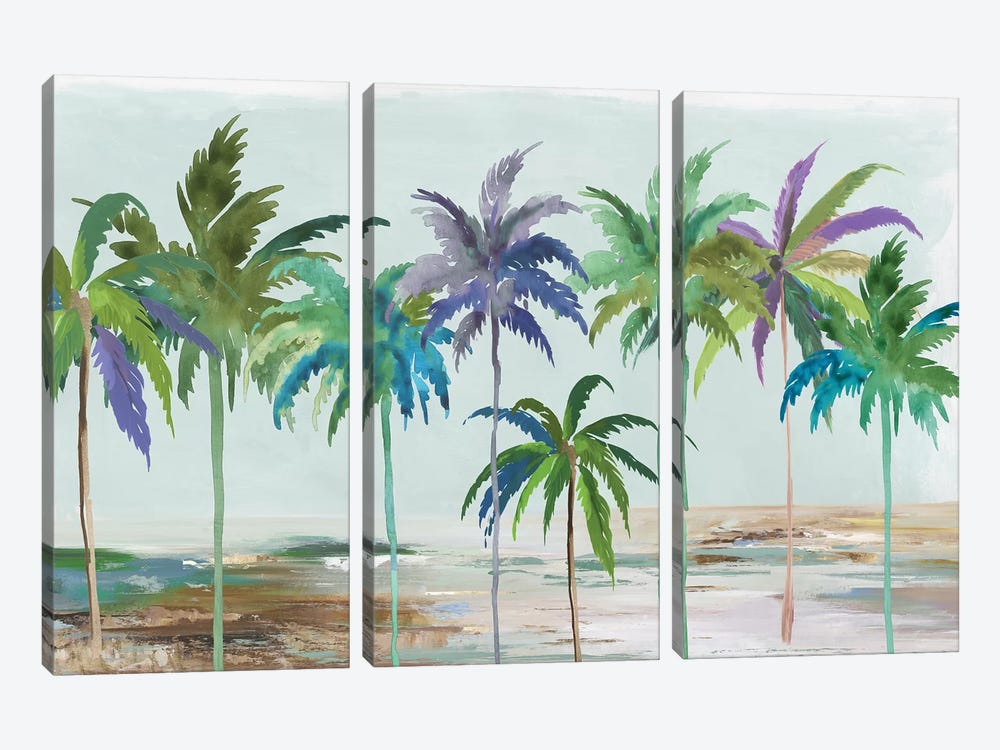 Tropical Dream by Asia Jensen 3-piece Canvas Wall Art