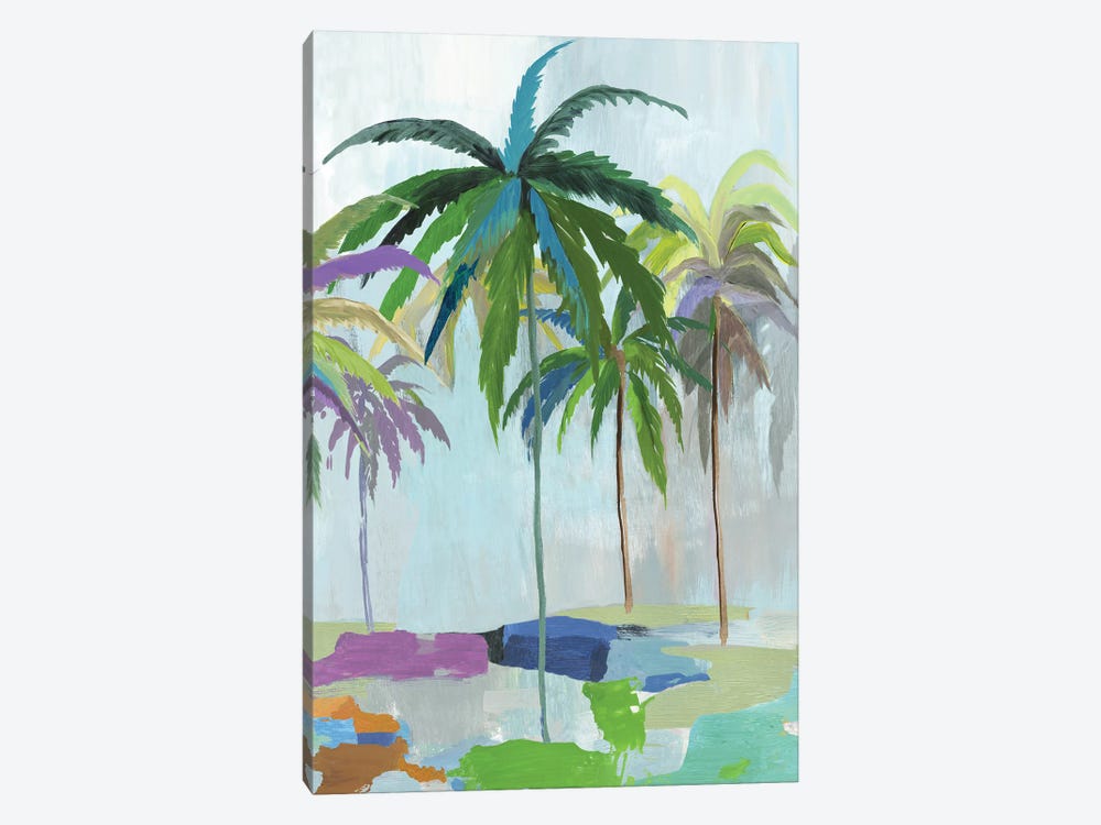 Tropical Summeer by Asia Jensen 1-piece Canvas Art Print