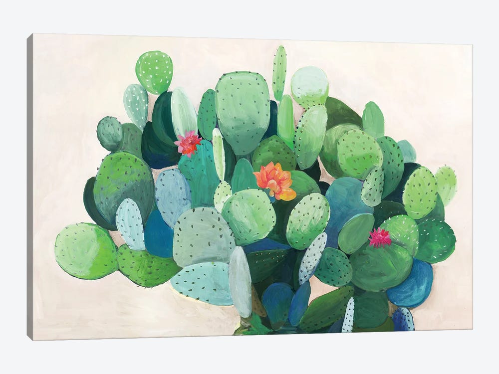 Cactus Bloom by Asia Jensen 1-piece Canvas Art Print
