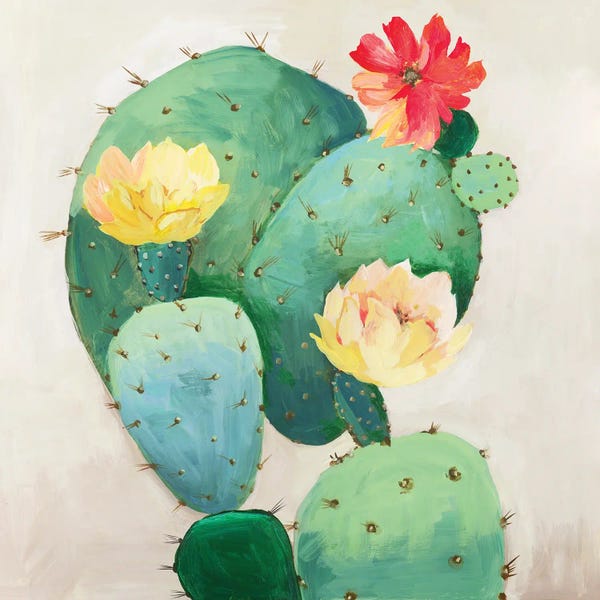 Asia Jensen: Colorful Catus by Asia Jensen