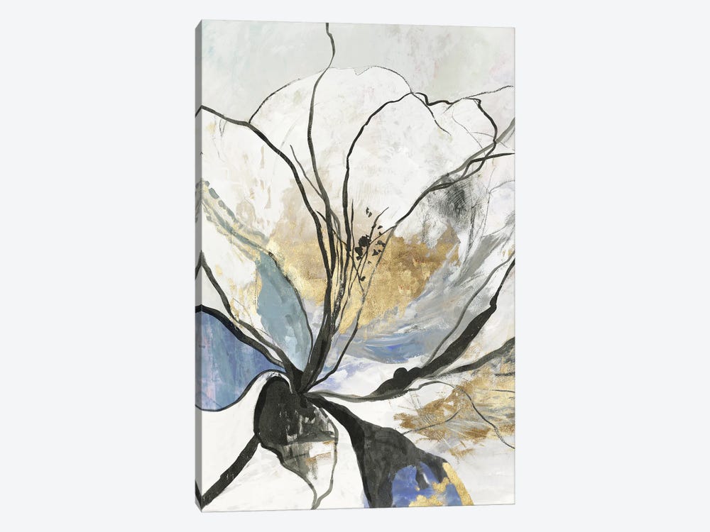 Outlined Floral I by Asia Jensen 1-piece Canvas Print