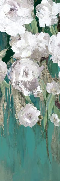 Roses on Teal II